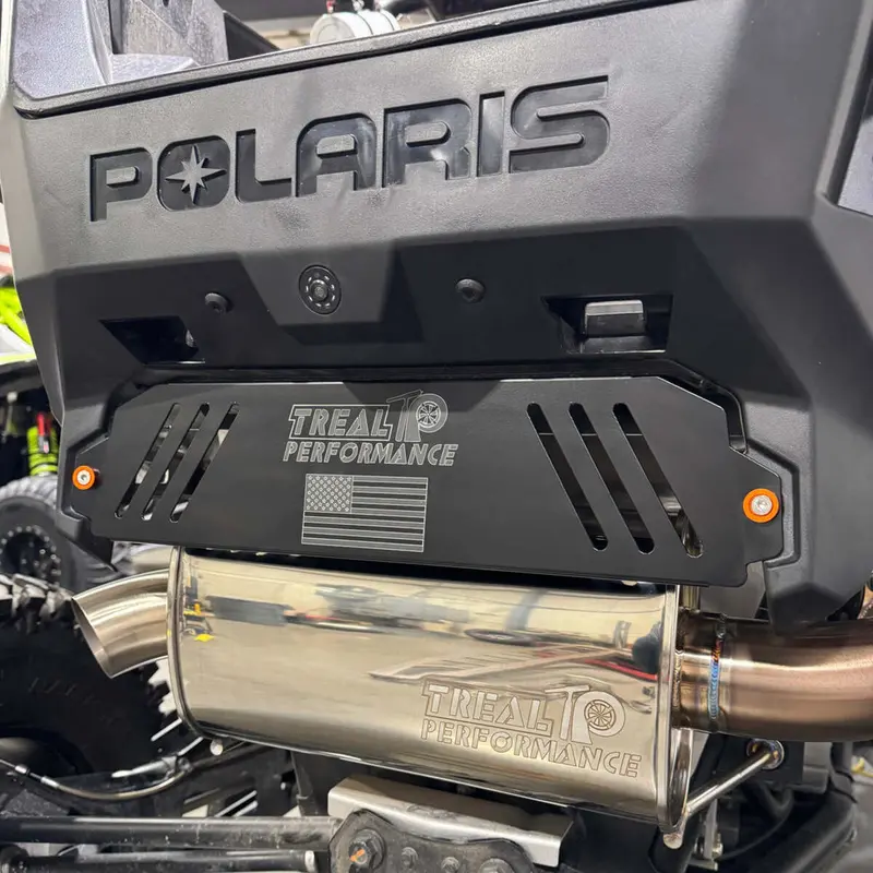 Treal Performance '20-'25 Polaris Rzr Pro Xp / Turbo R Exhaust Cover 1