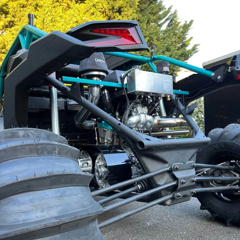 Treal Performance Can-Am Maverick X3 Coolant Reservoir Oil Catch Can Combo Tank 1