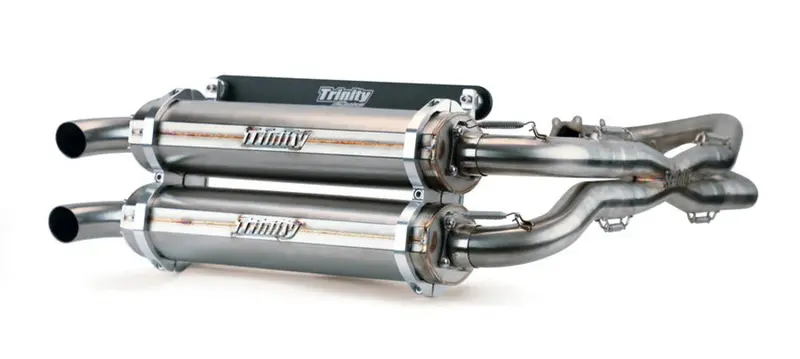 Trinity Racing '14-'23 Polaris Rzr Xp 1000 Stainless Steel Full Exhaust System 1