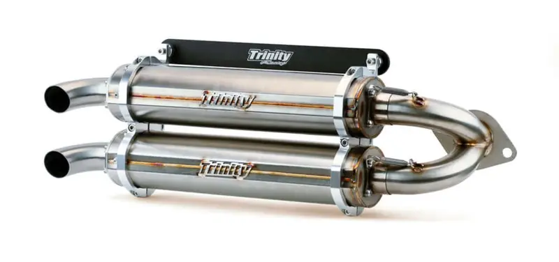 Trinity Racing '15-'23 Polaris Rzr Xp 1000 Stainless Steel Slip On Exhaust 1