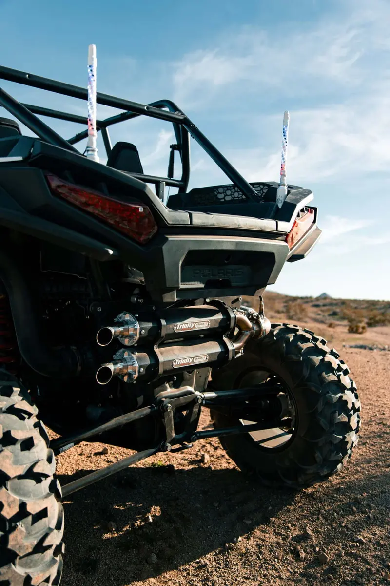 Trinity Racing '24+ Polaris Rzr Xp 1000 Slip On Exhaust 3