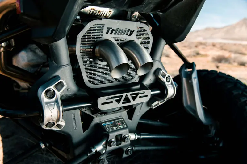 Trinity Racing Can-Am Maverick R Slip-On Exhaust 2