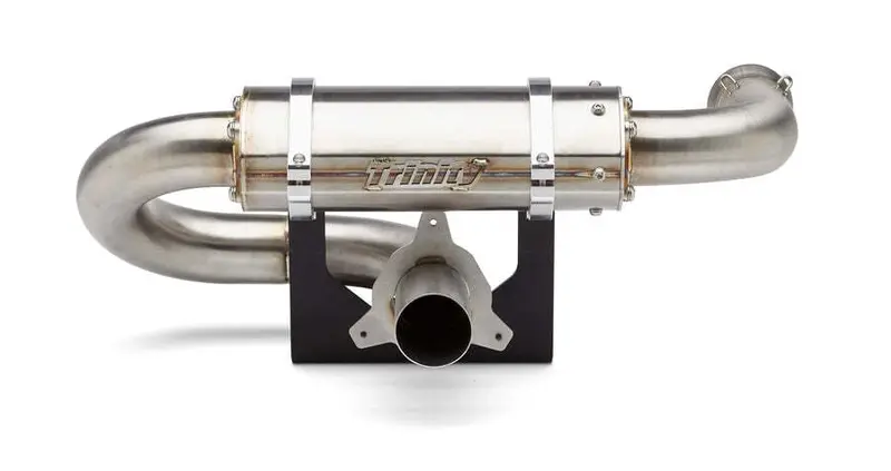 Trinity Racing Can-Am Maverick X3 Center Exit Slip On Exhaust 2