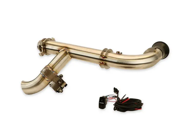 Trinity Racing Can-Am Maverick X3 Side Piece Header Pipe W/Electronic Cutout 1