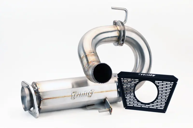 Trinity Racing Polaris Rzr Pro R Center Exit Slip-On Exhaust 1