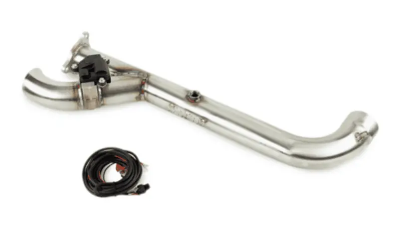 Trinity Racing Polaris Rzr Pro Xp/Turbo R Side Piece Header Pipe W/Electronic Cutout 1