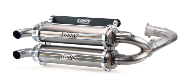 Trinity Racing Polaris Rzr Pro Xp/Turbo R Stainless Steel Full Exhaust System 1
