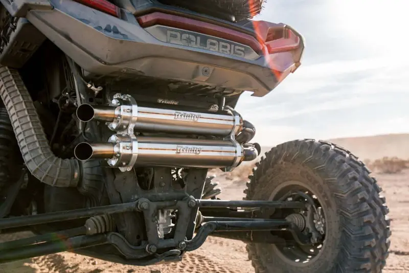 Trinity Racing Polaris Rzr Pro Xp/Turbo R Stainless Steel Full Exhaust System 2