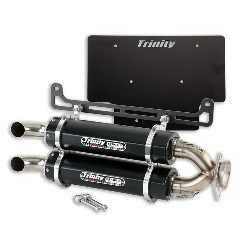 Trinity Racing Polaris Xpedition Stage 5 Slip On Dual Exhaust 1