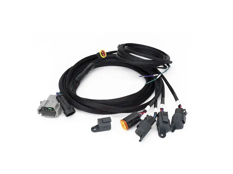 Triple R Lighting Four-Lamp Harness Kit With Dt04-08 Connector (4-Pin, Deutsch Dt, 12V) 1