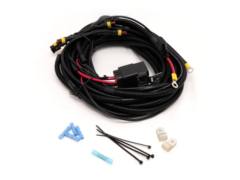 Triple R Lighting Four-Lamp Wiring Kit With Splice (2-Pin, Superseal, 12V) 1