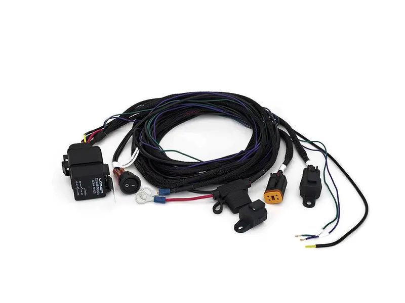Triple R Lighting Two-Lamp Harness Kit (Deutsch Dt - 4 Pin, 12V) 1