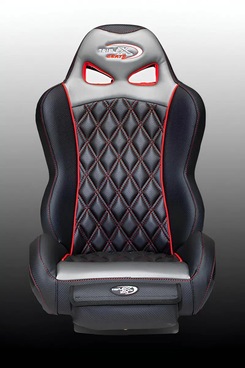 Triple X Seats Polaris Rzr Bucket Seats W/ Venom Stitch 1