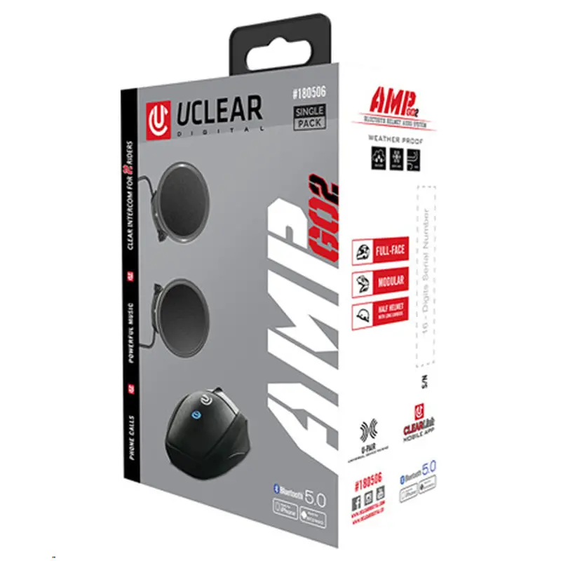 Uclear Digital Amp Go2 Bluetooth5 Communicator 1