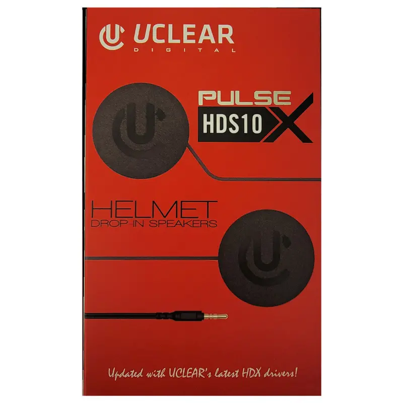 Uclear Digital Hds10x 40Mm Helmet Speakers 1