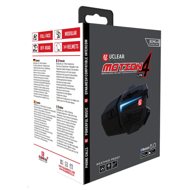 Uclear Digital Motion 4 Lite Bluetooth5 Communicator 2