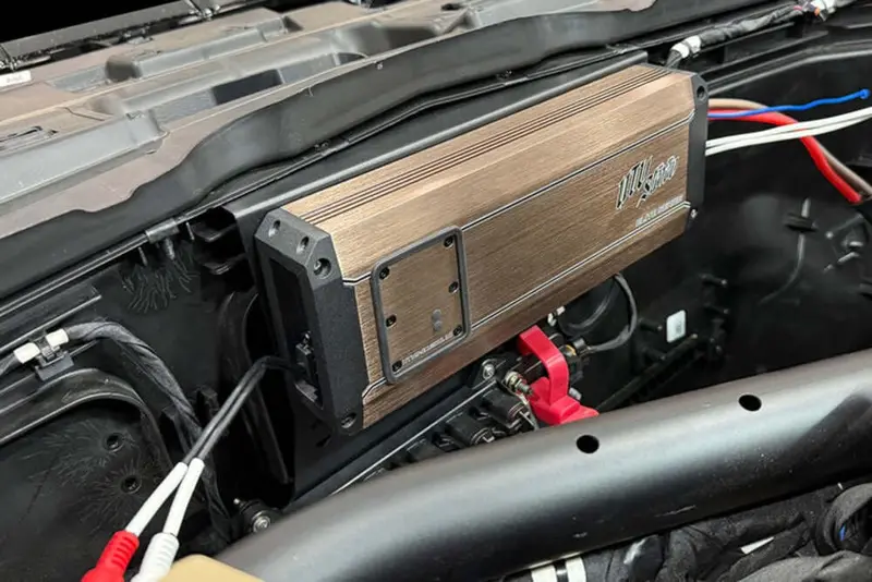 Utv Stereo '20-'25 Polaris Rzr Pro Series Pulse Bar Amplifier Mount 3
