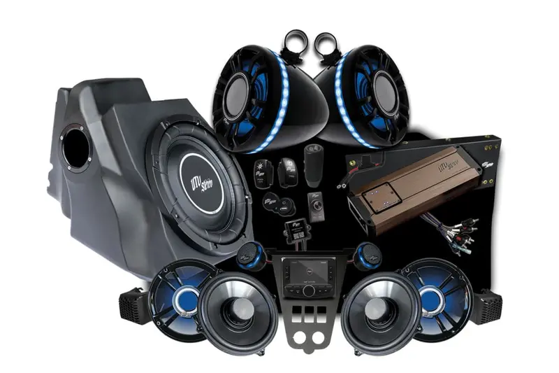 Utv Stereo '25+ Polaris Rzr Pro Series Elite Stage 6 Stereo Kit 1