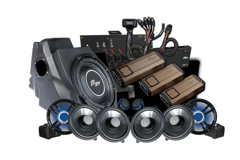Utv Stereo '25+ Polaris Rzr Pro Series Ride Command Stage 8 Stereo Kit 1