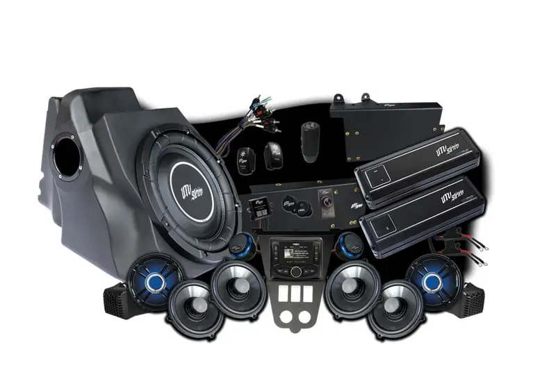Utv Stereo '25+ Polaris Rzr Pro Series Signature Stage 7 Stereo Kit 1