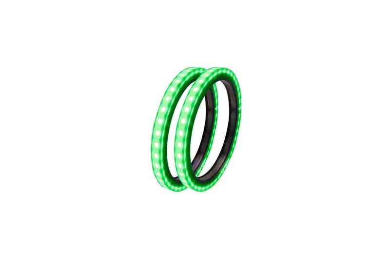 Utv Stereo 6.5" Rgb Led Speaker Rings - Pair 2