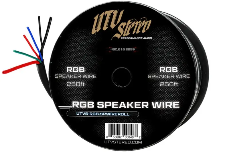Utv Stereo 6 Conductor 250' Rgb Speaker Wire 2