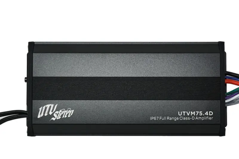 Utv Stereo 600W 4 Channel M-Series Amplifier 1