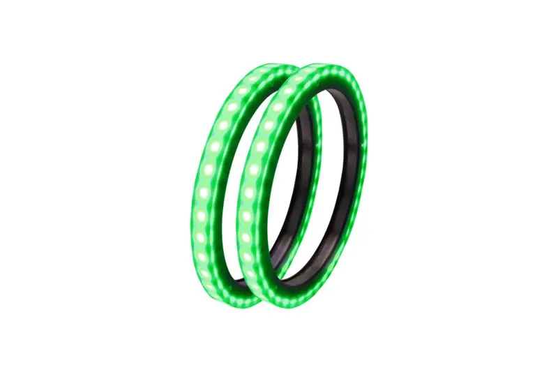 Utv Stereo 8" Rgb Led Speaker Rings - Pair 1