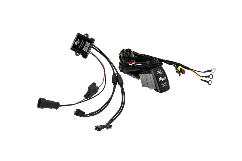 Utv Stereo Bluetooth Rgb Led Controller Kit 1