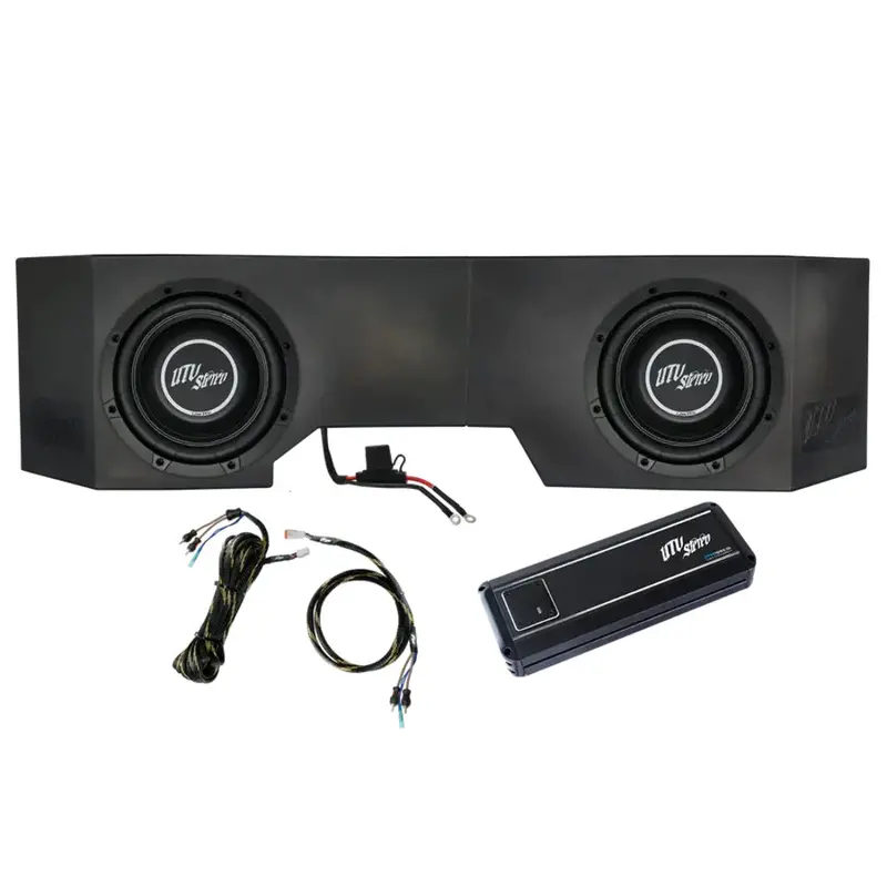 Utv Stereo Can-Am Defender 1000W Dual 10" Subwoofer Kit 1