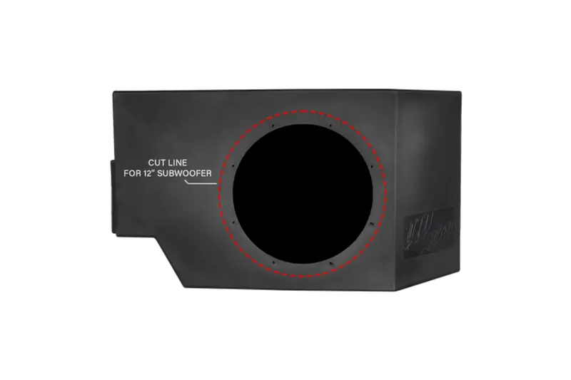 Utv Stereo Can-Am Defender 1000W Single Driver Side 10" Subwoofer Kit 1