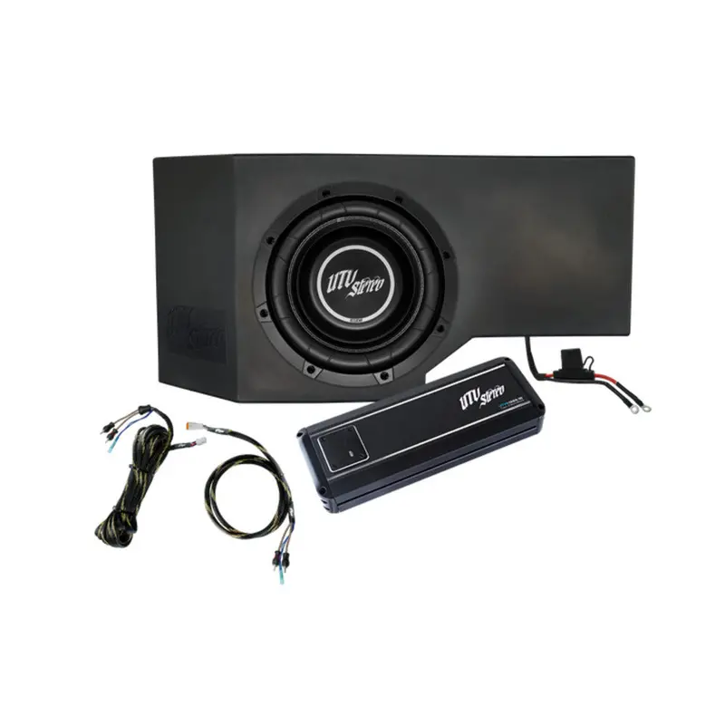Utv Stereo Can-Am Defender 1000W Single Passenger Side 10” Subwoofer Kit 1