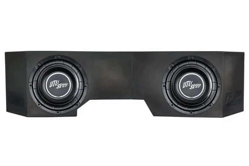 Utv Stereo Can-Am Defender 1200W Dual 10" Subwoofer Kit 2