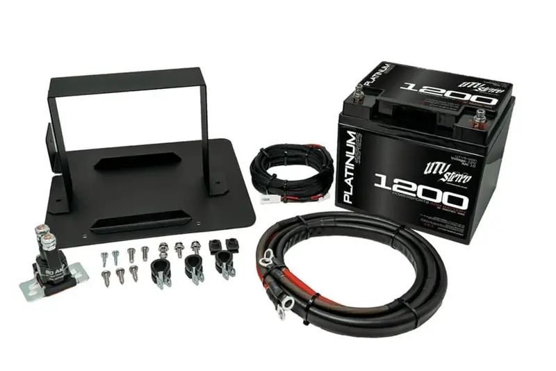 Utv Stereo Can-Am Defender 2Nd Battery Kit 1