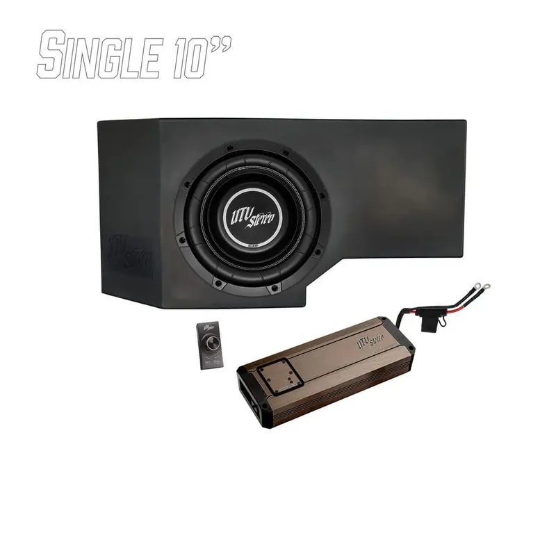 Utv Stereo Can-Am Defender Hd11 1200W Single 10" Subwoofer Kit 1