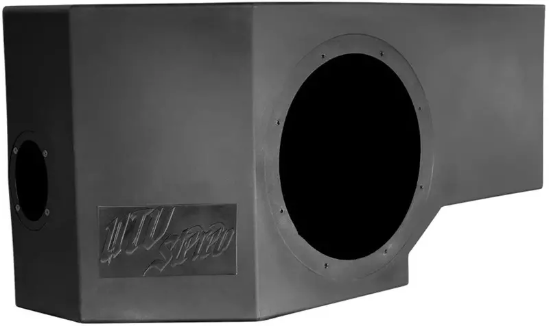 Utv Stereo Can-Am Defender Vented 10" Passenger Unloaded Subwoofer Enclosure 3