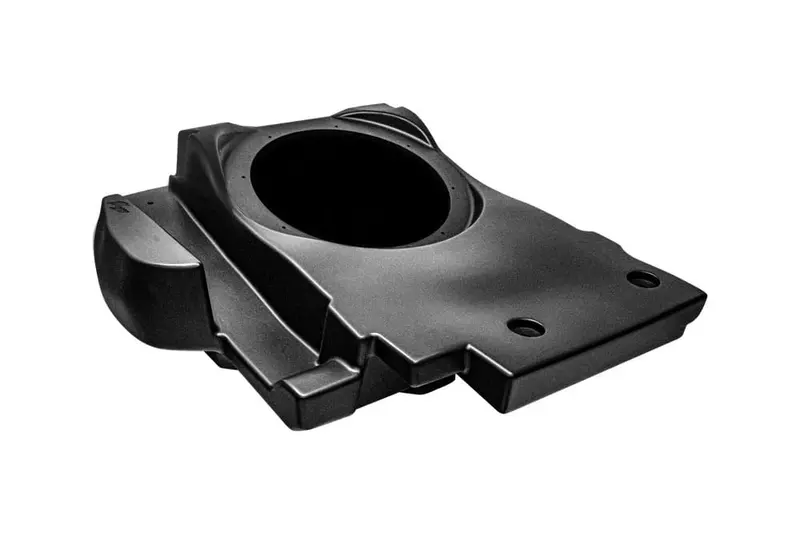 Utv Stereo Can-Am Maverick R 10" Front Driver Subwoofer Enclosure - Unloaded 1