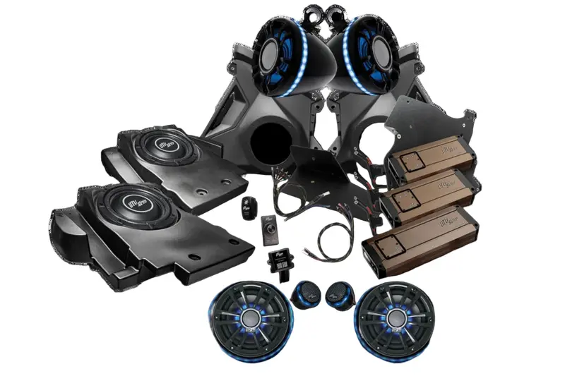 Utv Stereo Can-Am Maverick R Brp Go Elite Series Stage 8 Stereo Kit 1