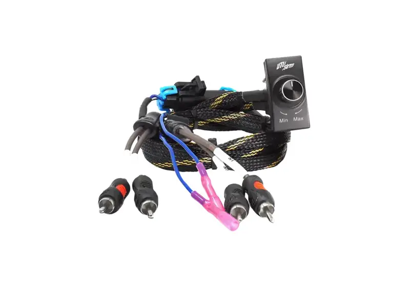Utv Stereo Can-Am Maverick R Brp Go Subwoofer Rca Output Harness & Remote 2