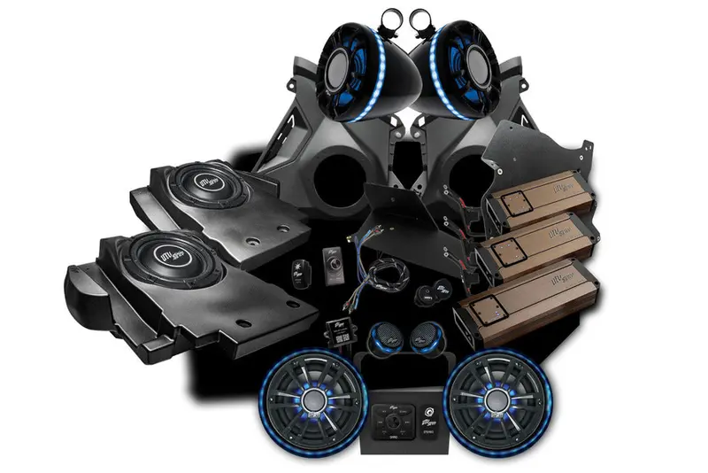 Utv Stereo Can-Am Maverick R Elite Series Stage 8 Stereo Kit 1
