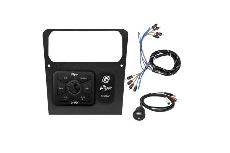 Utv Stereo Can-Am Maverick R Head Unit Mount Kit 1