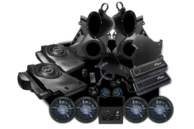 Utv Stereo Can-Am Maverick R Signature Series Stage 7 Stereo Kit 1