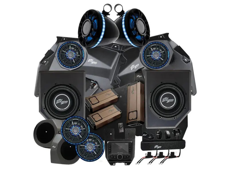 Utv Stereo Can-Am Maverick X3 Elite Series Stage 8 Stereo Kit 1
