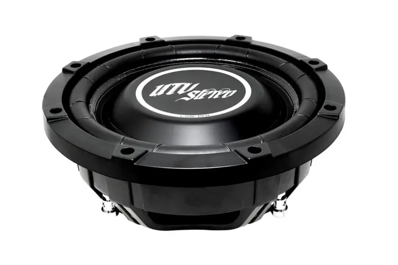 Utv Stereo Can-Am Maverick X3 Low Profile Front Passenger Side 10” Sub Box Enclosure - Unloaded 1