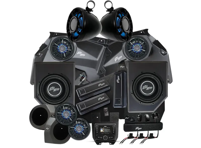 Utv Stereo Can-Am Maverick X3 Signature Series Stage 8 Stereo Kit 1