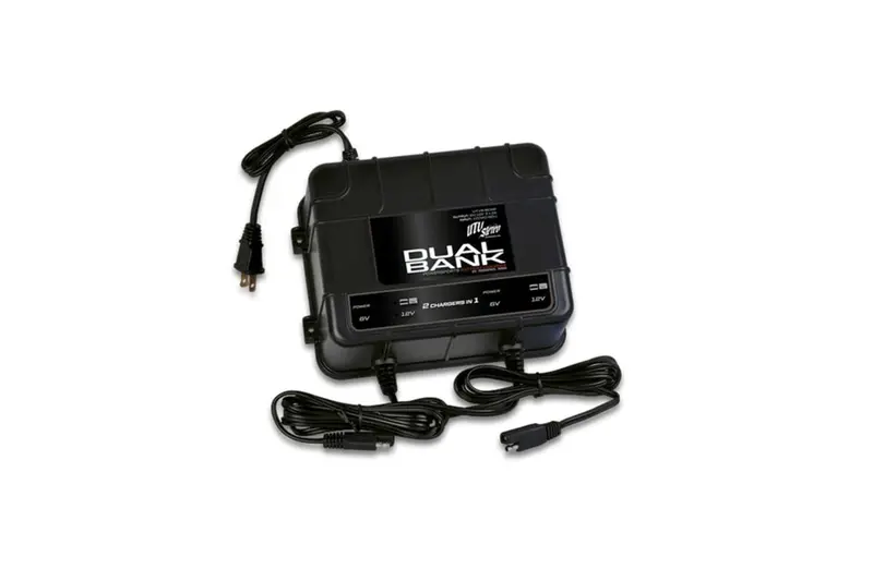 Utv Stereo Dual Bank Battery Charger & Maintainer 1