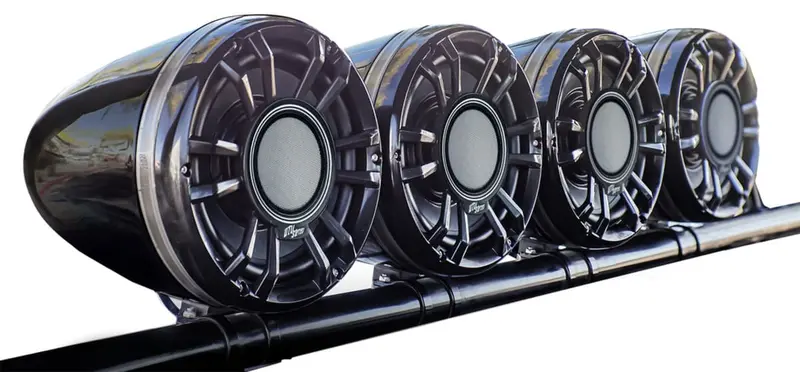 Utv Stereo Elite Series 8" Compression Horn Speakers - Pair 1