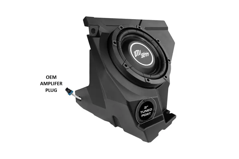 Utv Stereo Kawasaki Teryx H2 10" Vented Sub Kit 2