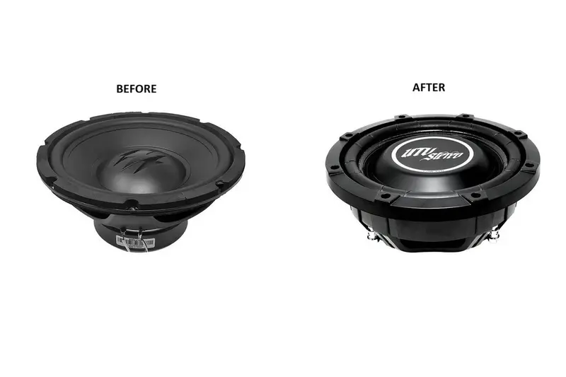 Utv Stereo Kawasaki Teryx H2 10" Vented Sub Kit 3