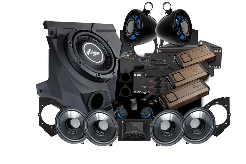 Utv Stereo Kawasaki Teryx H2 Elite Stage 8 Stereo Kit 1